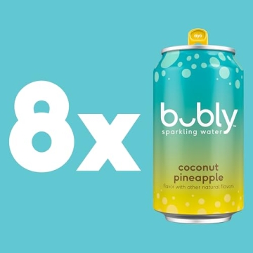 bubly Sparkling Water Coconut Pineapple, Healthy Refreshment Pack