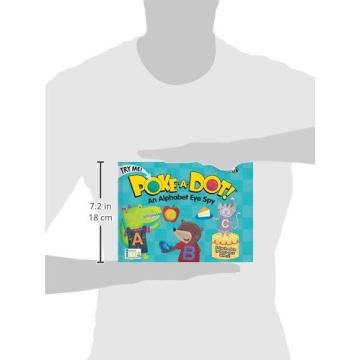Melissa & Doug Children's Book - Poke-a-Dot: An Alphabet Eye Spy (Board Book with Buttons to Pop) - FSC Certified