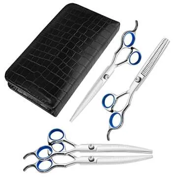 LILYS PET Grooming Scissors Kit for Stylish Pet Care