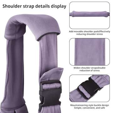 CUBY Hands-Free Sling Carrier for Small Pets - Adjustable