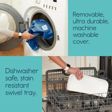 hiccapop Travel Booster Seat for Toddlers | Portable, Lightweight, Safe