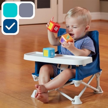 hiccapop Travel Booster Seat for Toddlers | Portable, Lightweight, Safe