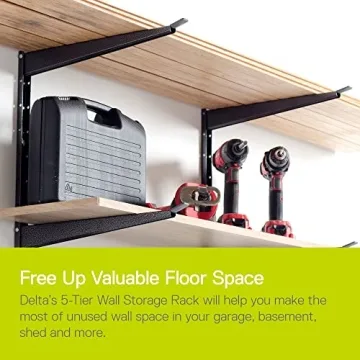 Heavy Duty Storage Rack by Delta Cycle - Organize Efficiently