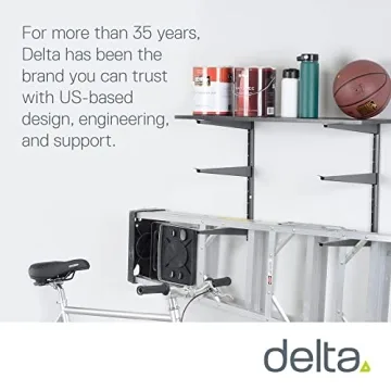Heavy Duty Storage Rack by Delta Cycle - Organize Efficiently