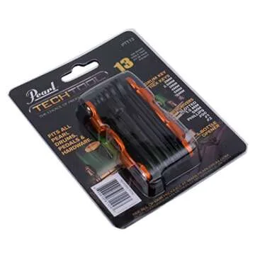 Pearl Tech Drum Multi-Tool: Hex Keys & Screwdrivers Included