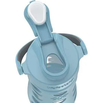 Lifefactory 12-Ounce Glass Water Bottle with Silicone Sleeve