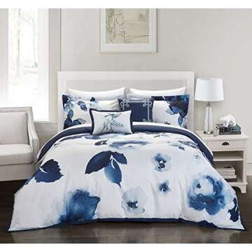 Stylish Chic Home Brookfield Garden Comforter Set