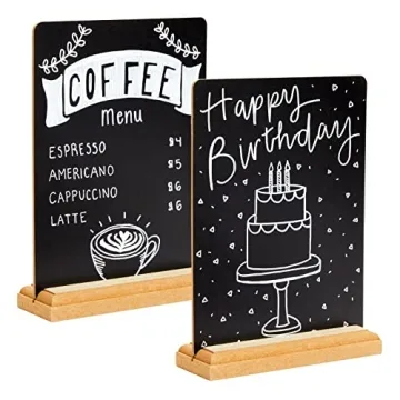 Juvale Mini Chalkboard Signs - Perfect for Events & Business