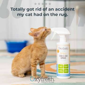 Oxyfresh Pet Odor & Stain Remover - Fast Acting Cleaner