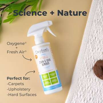 Oxyfresh Pet Odor & Stain Remover - Fast Acting Cleaner