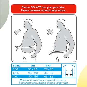 BraceUP Back Support Belt for Men and Women - Breathable Waist Lumbar Lower Back Brace for Sciatica, Herniated Disc, Back Pain Relief, with Dual Adjustable Straps (S/M 28-35 In)
