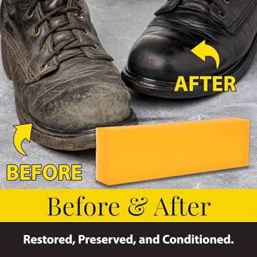 Fiebing's Glycerin Saddle Soap Bar (7 ounce) - Preserve, Restore, Condition & Clean Leather Saddlery, Riding Boots & More - Cleans without Drying, Staining or Discoloring