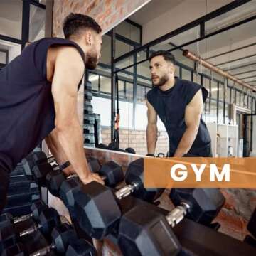 pertetey Home Gym Mirror, 48X24 Inch(Each)-2PCS, Large Exercise Mirror, Frameless Full Body Mirror, Tempered Glass, Wall Mounted for Gym, Yoga, Bedroom, Dance Studio