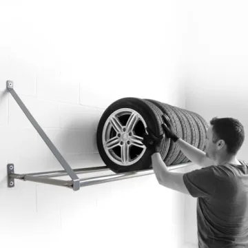 Martins Heavy Duty Tire Storage Rack for Home Use