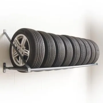 Martins Heavy Duty Tire Storage Rack for Home Use