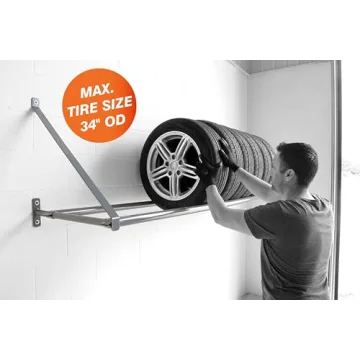 Martins Heavy Duty Tire Storage Rack for Home Use