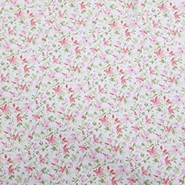 Laura Ashley Twin XL Sheets Cotton Percale Bedding Set