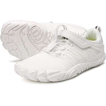 Joomra Women’s Trail Running Minimalist Barefoot Shoes - Size 8.5 for Running, Gym, and Hiking Acc...