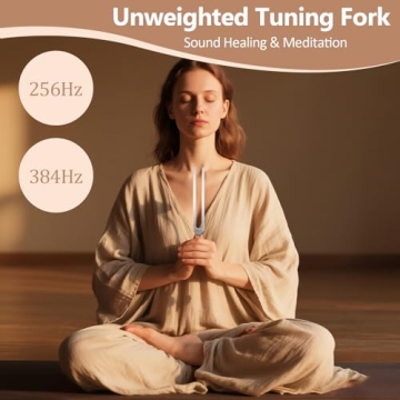 Tuning Fork Healing Set for Sound Therapy and Meditation