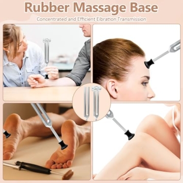 Tuning Fork Healing Set for Sound Therapy and Meditation