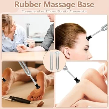 Tuning Fork Healing Set for Sound Therapy and Meditation