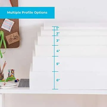 Linenspa High Density Cushion Craft Foam for DIY Needs