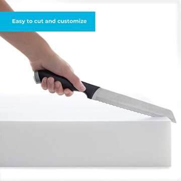 Linenspa High Density Cushion Craft Foam for DIY Needs