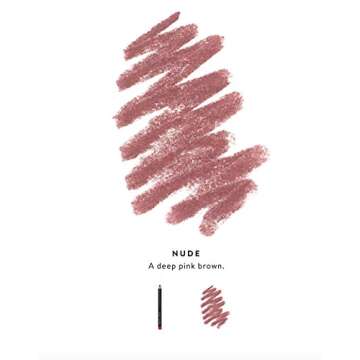 Bobbi Brown Lip Pencil - NUDE - Hydrating & Long-Lasting Lip Liner
