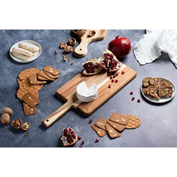 Villa Acacia Wooden Cutting Board - Elegant Serving Tray