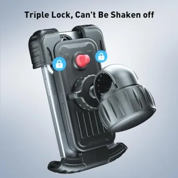 Hiboy Bike Phone Holder - 360° Adjustable Smartphone Mount