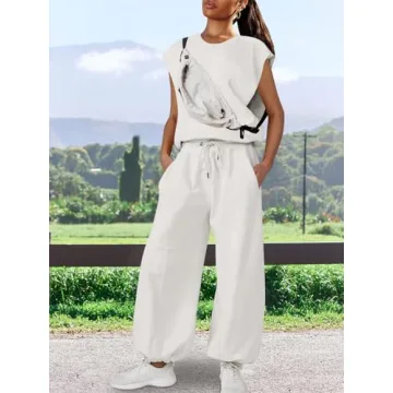 Stylish Women's Wide Leg Jumpsuit with Pockets