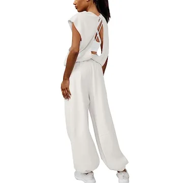Stylish Women's Wide Leg Jumpsuit with Pockets
