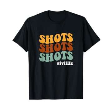 Shots Shots Shots, In Vitro Fertilization IVF Apparel T-Shirt