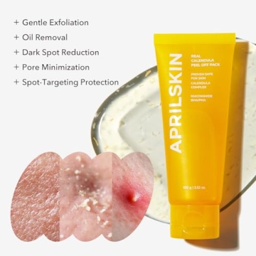 AprilSkin Calendula Facial Peel Off Mask - Glowing Skin Made Easy