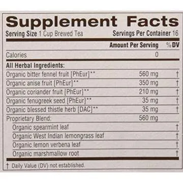 Traditional Medicinals Organic Mother’s Milk Herbal Tea, Promotes Healthy Lactation, (Pack of 2) - 32 Tea Bags Total