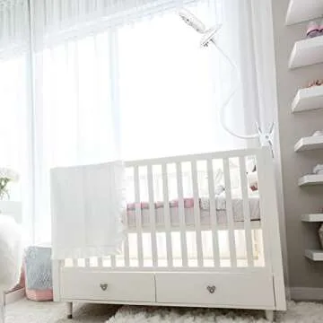 Universal Baby Monitor Mount for Easy Adjustable Viewing