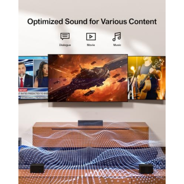 ULTIMEA 5.1 Surround Sound Bar - 320W Power