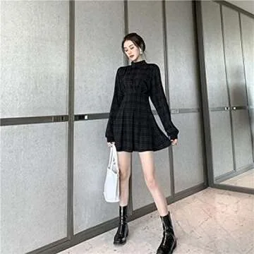 Gothic Long Sleeve Dress for Unique Fashion Lovers