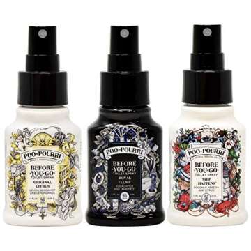Travel-Size Poo-Pourri Toilet Spray Set for Odor Control