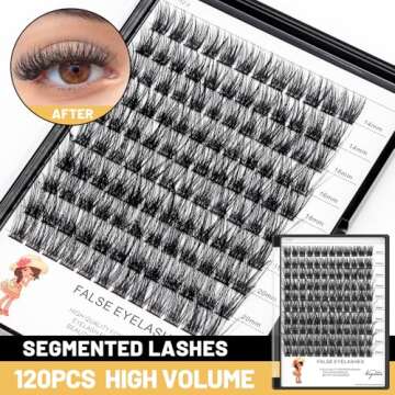 Vayator Mixed Size Eyelash Extension Kit for Glamour