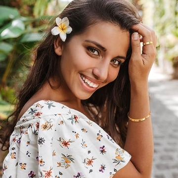 Elegant 18K Gold Plated Bracelet and Ring Set - Perfect Gift for Her