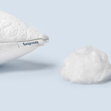 Lagoon Chinchilla Ultra Soft Adjustable Pillow for All Ages