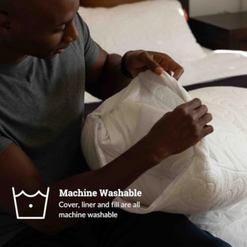 Lagoon Chinchilla Ultra Soft Adjustable Pillow for All Ages