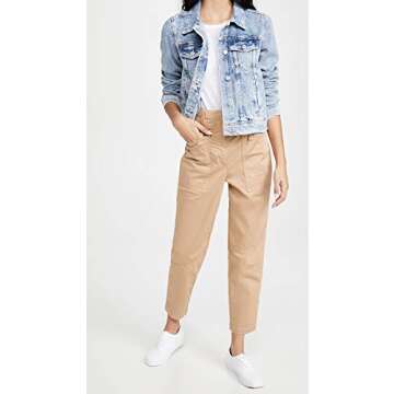 Free People Women's We The Free Rumors Denim Jacket, Indigo Blue