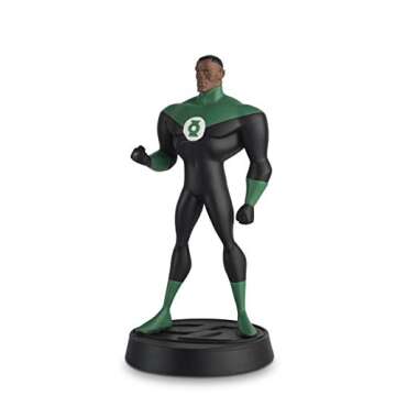 Eaglemoss DC Super Hero Collection: Justice League The Animated Series: #03 Green Lantern Figurine, ...