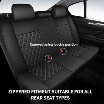 Universal Waterproof Napa Leather Car Seat Covers