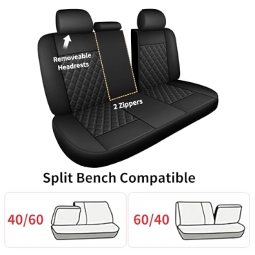 Universal Waterproof Napa Leather Car Seat Covers