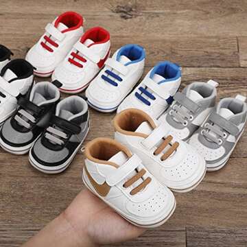 Clowora Unisex Baby Shoes - Stylish Non-Slip First Walker