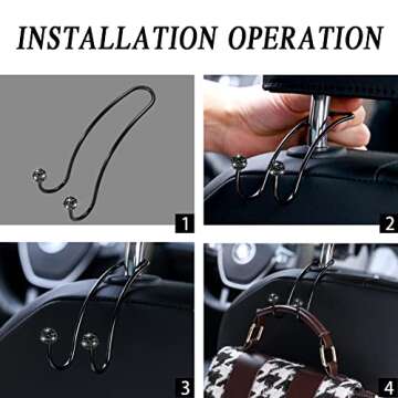 SAVORI Bling Car Hangers - Durable Organizers for Drivers