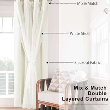 Elegant Hiasan Blackout Curtains with Thermal Insulation